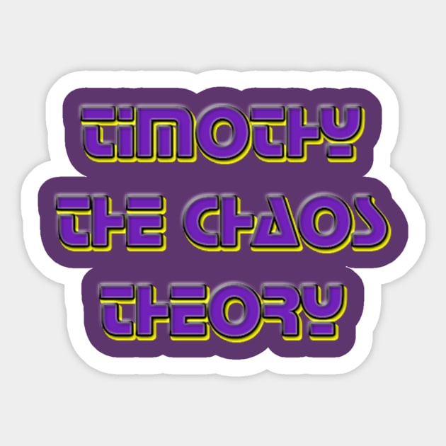 Theory Championship Wrestling Sticker by Timothy Theory